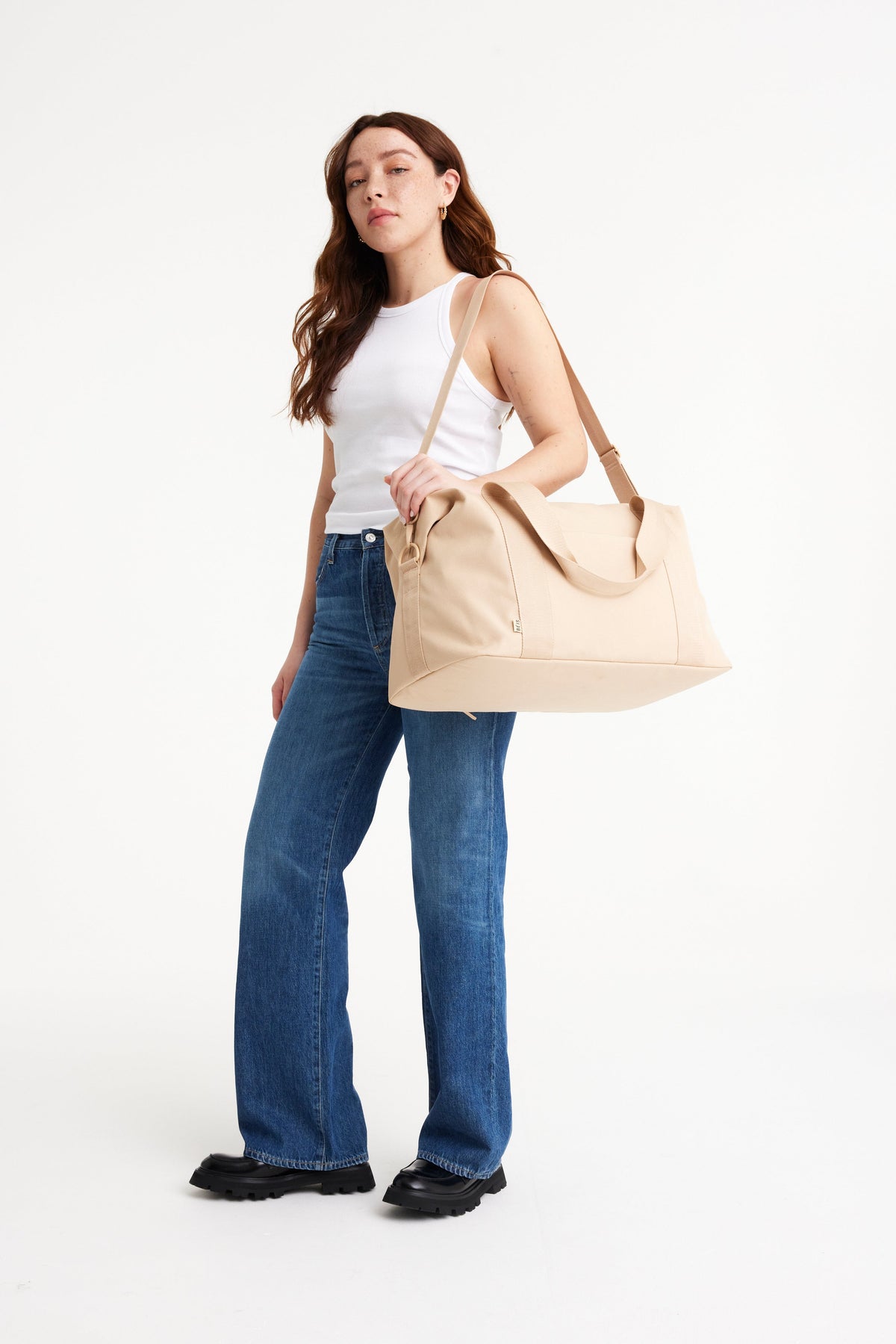 Resale The B??ISics Duffle in Beige
