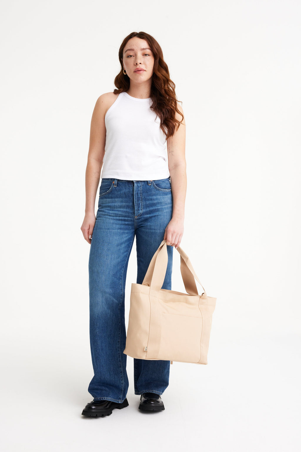 Resale The B??ISics Tote in Beige