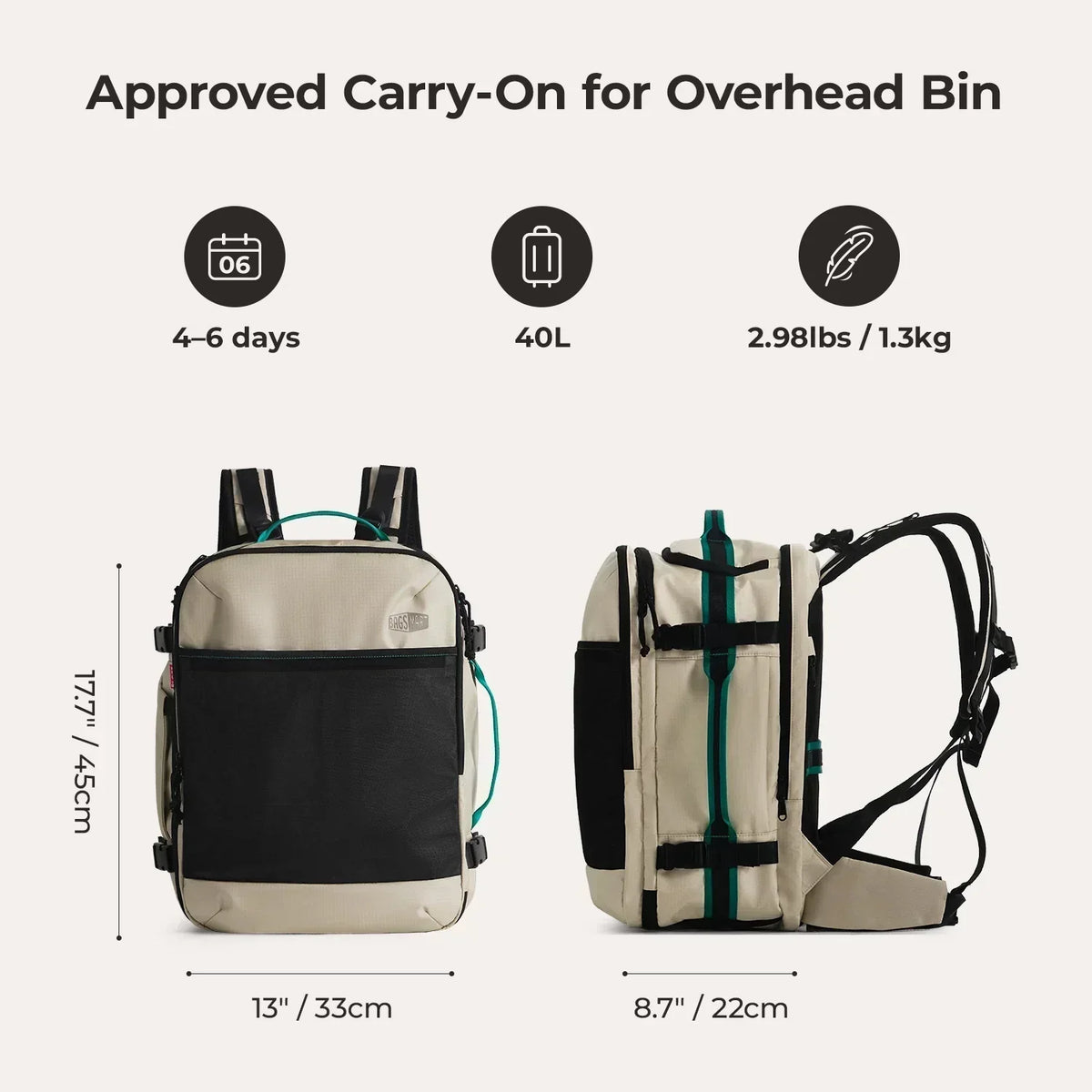 Blast Pro 40L Travel Backpack