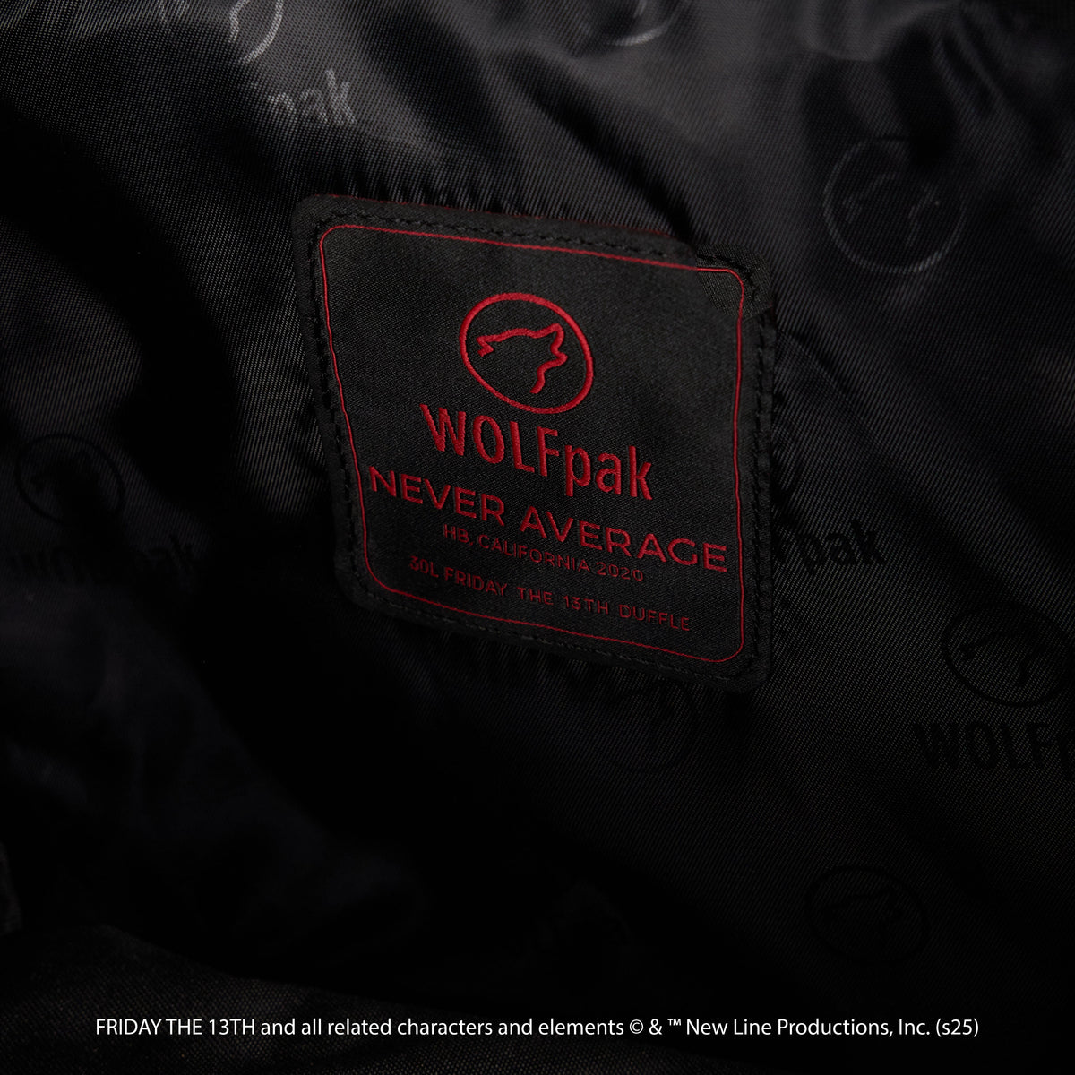 30L Perfect Duffle Bag Friday The 13th