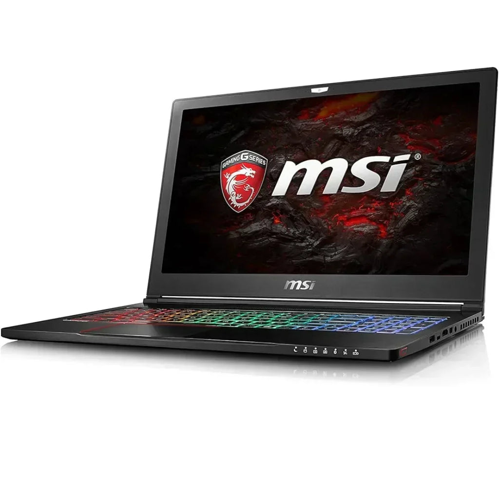 MSI GS63 Stealth Gaming Laptop 15.6 FHD - i7-8750H - GTX 1060 - 16GB RAM - 1TB HDD+256GB SSD