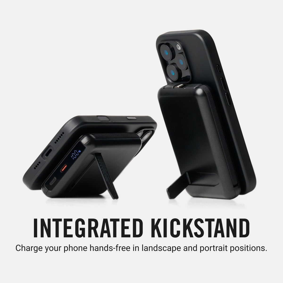 Magnetic Power Bank Bundle (2-Pack) - Matte Black