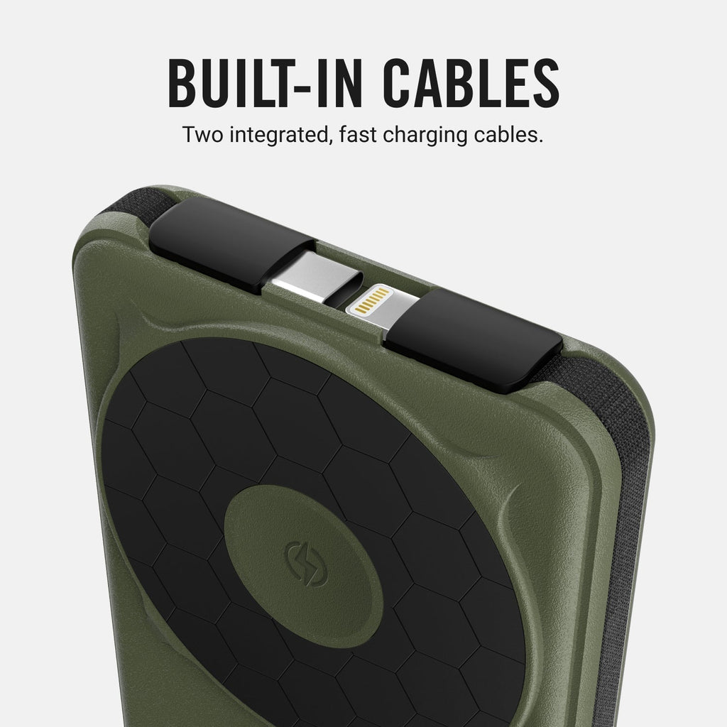 Magnetic Power Bank Bundle (2-Pack) - Matte Olive
