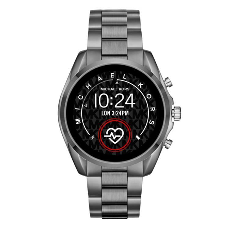 Michael Kors - Gen 5 Bradshaw Smartwatch 44mm - Smoke With Smoke Band - MKT5087