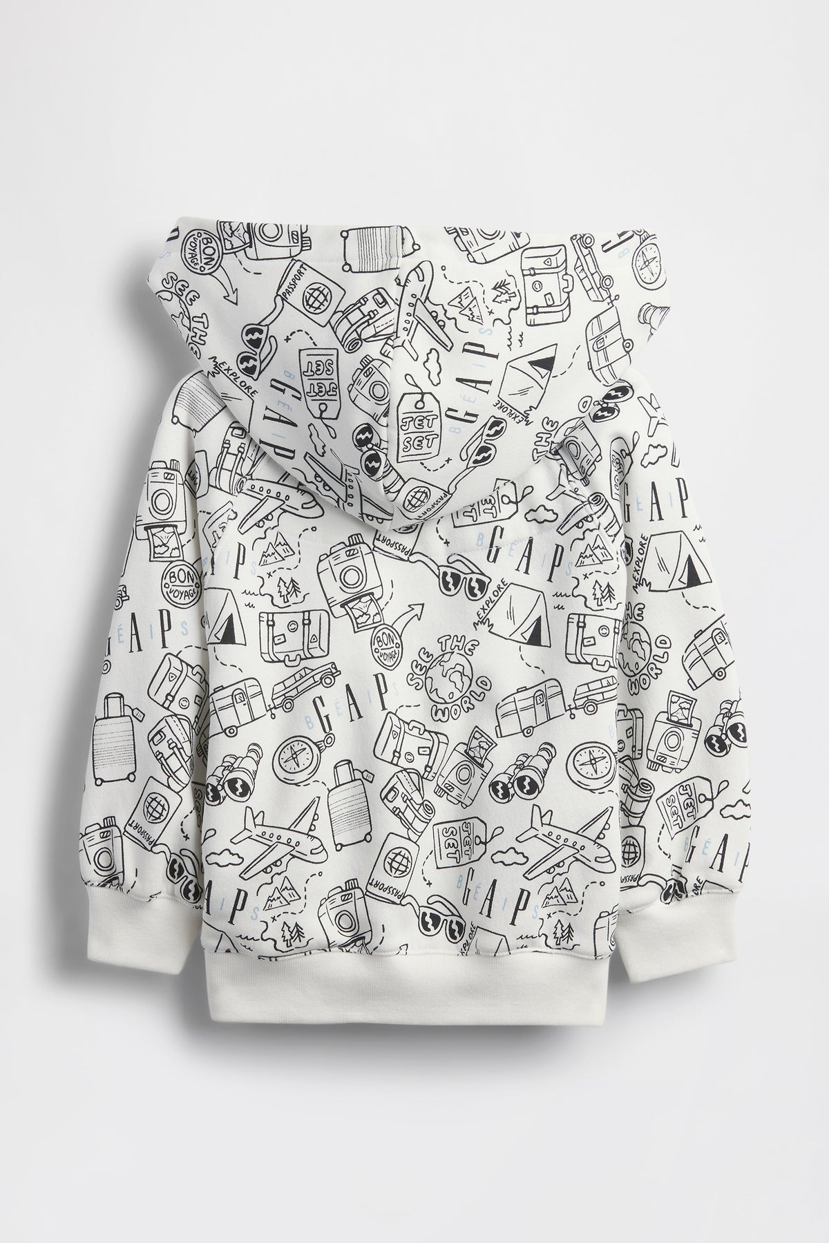 GAP X B??IS Doodle Hoodie in Optic White