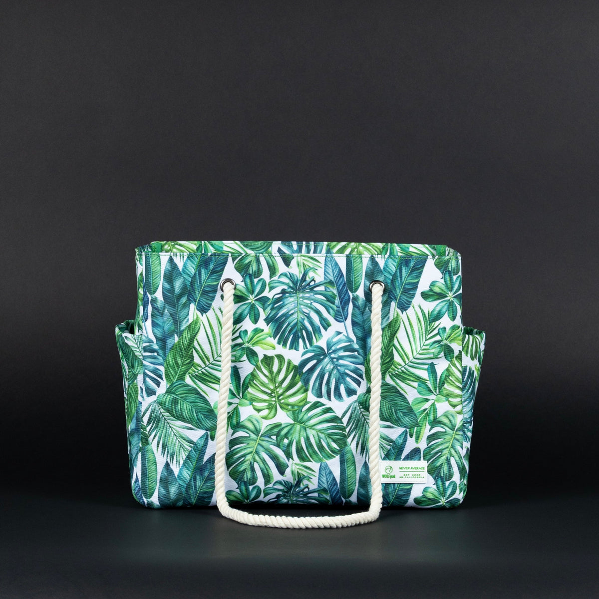 Tote Bag Green Palm