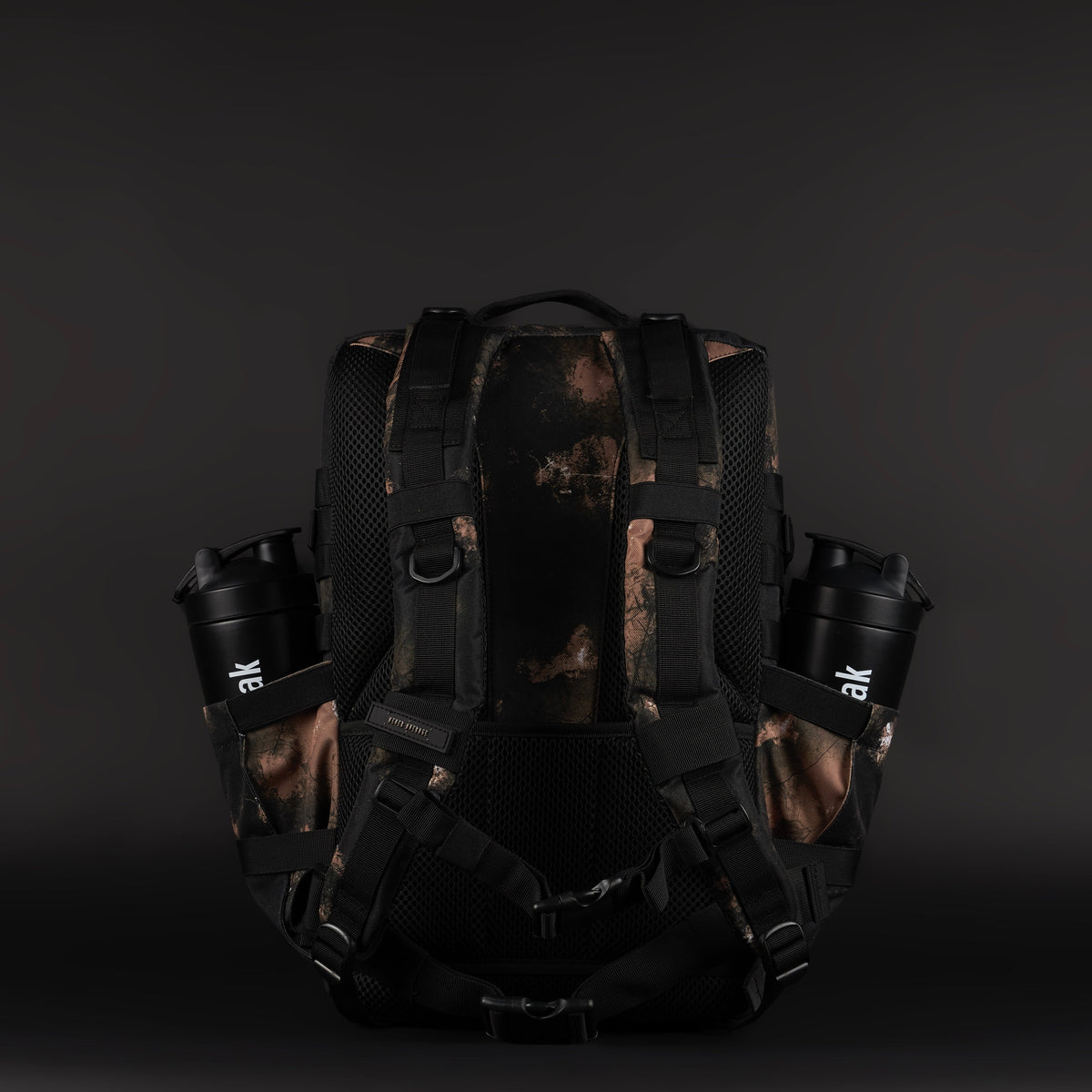 45L Backpack Black Steampunk