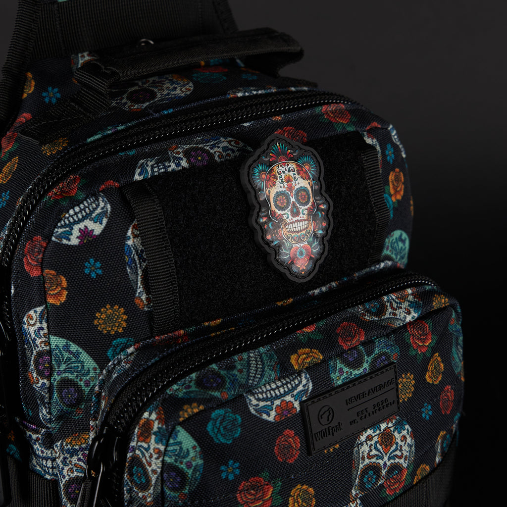 9L Tactical Sling Bag D??a de Los Muertos