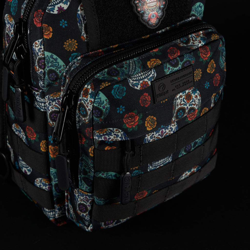 9L Tactical Sling Bag D??a de Los Muertos