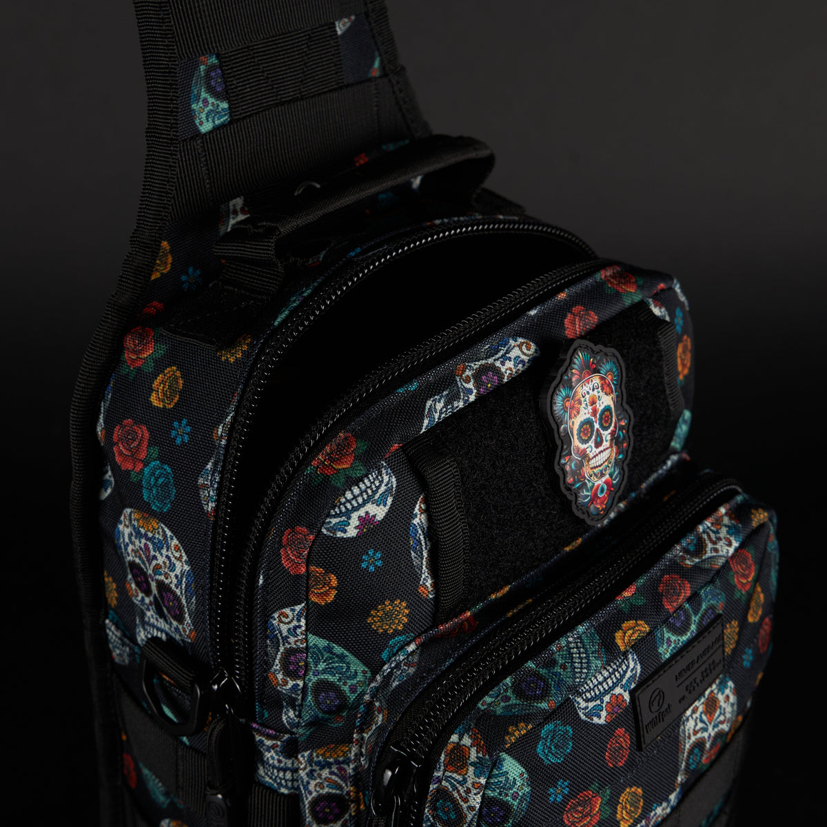 9L Tactical Sling Bag D??a de Los Muertos