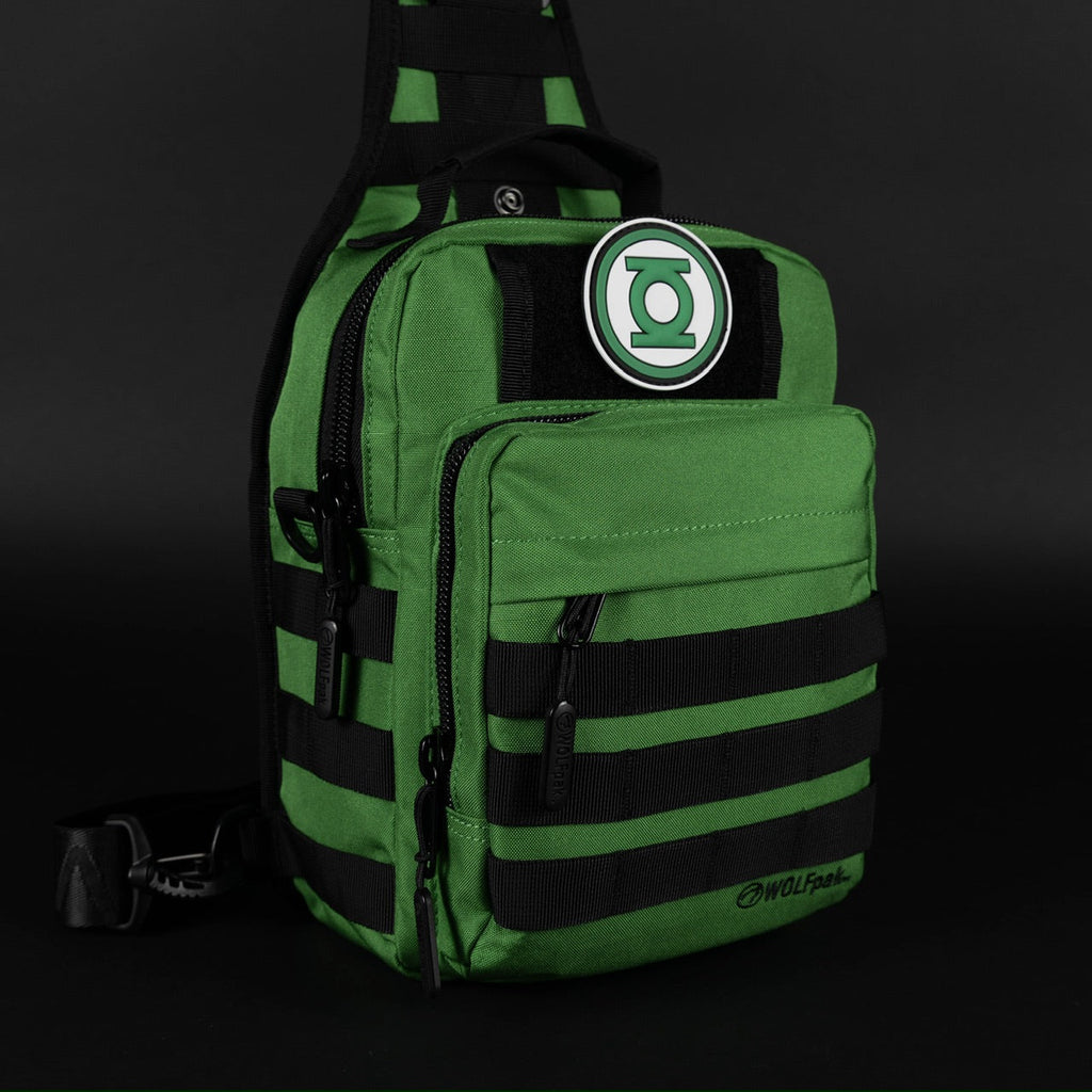 9L Tactical Sling Bag Green Lantern