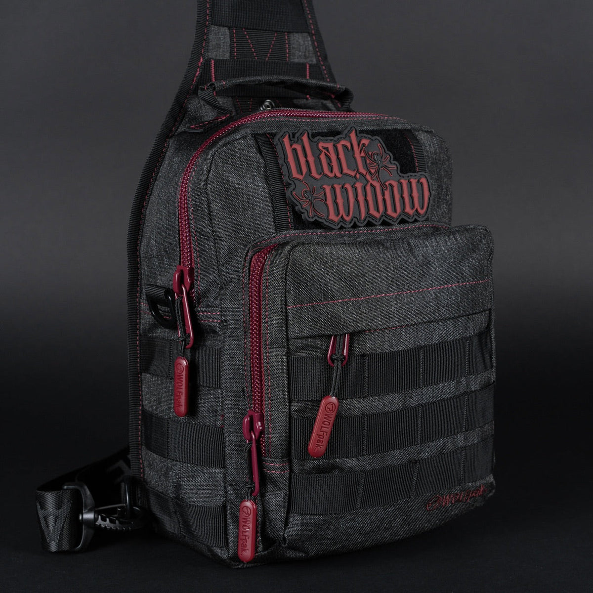 9L Tactical Sling Bag Black Widow