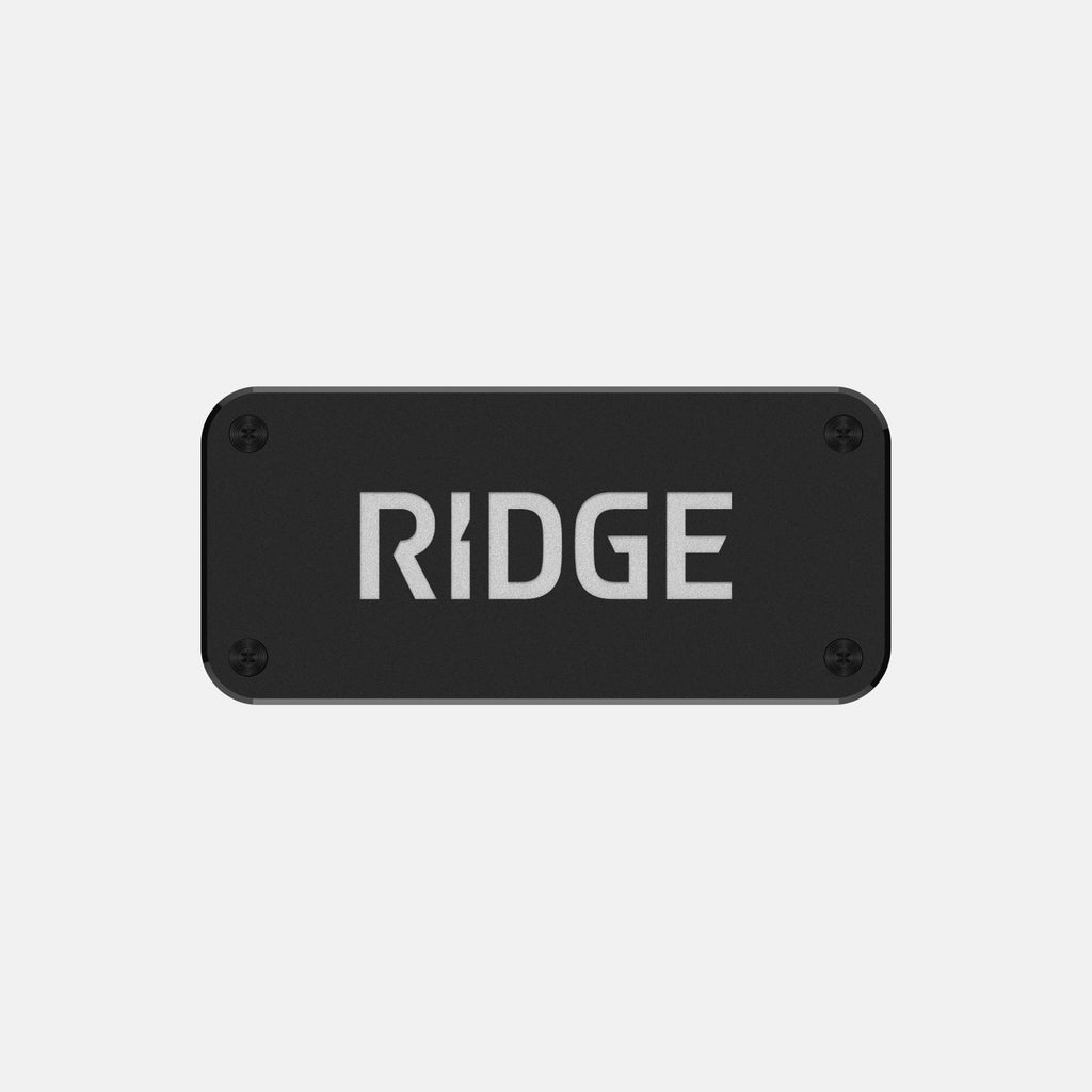 Personalized Logo Plate - Royal Black