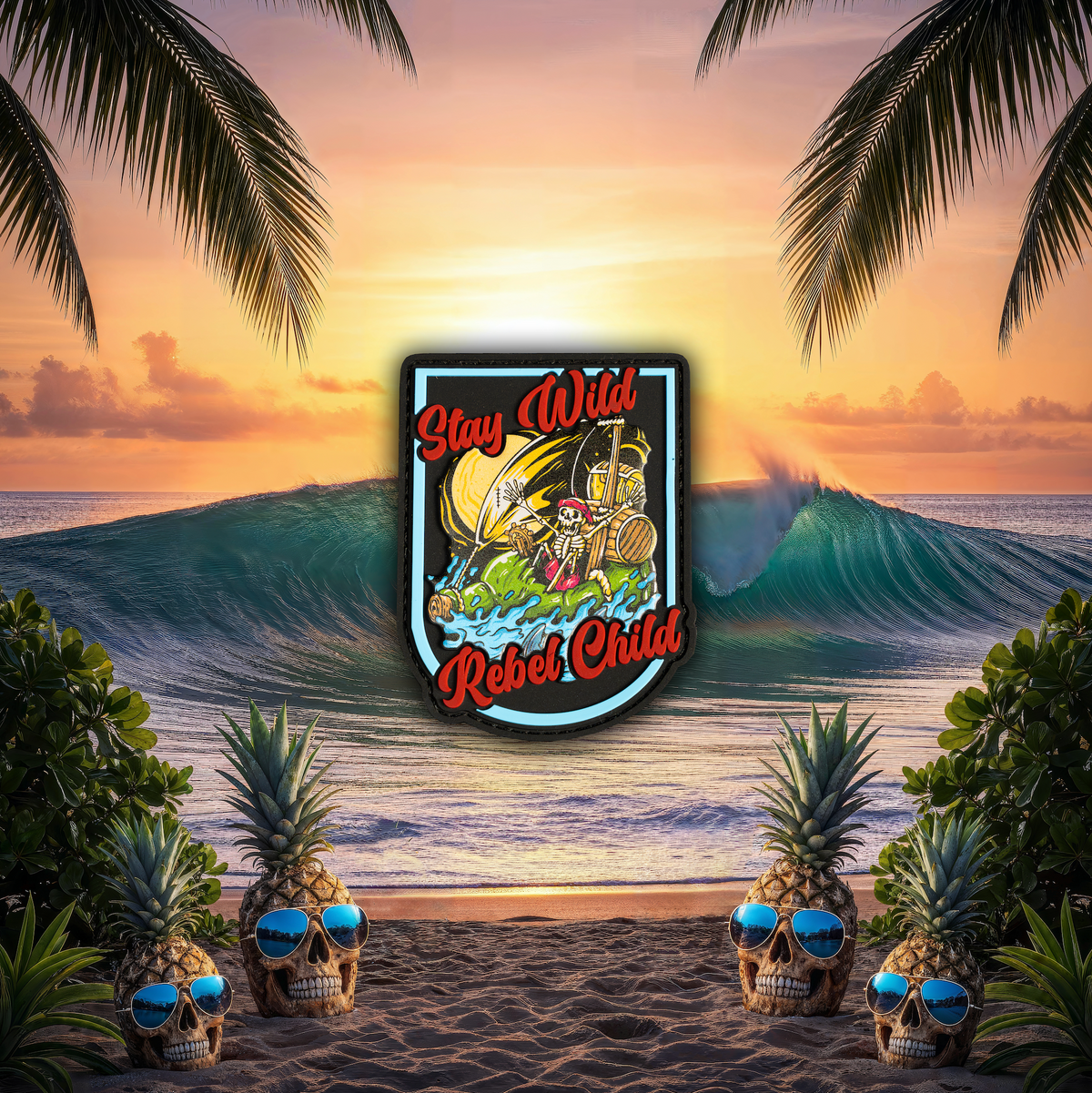 Tropical Rebellion Rebel Child Patch