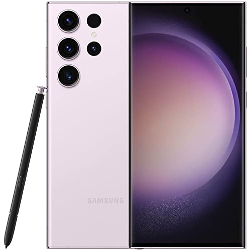 Unlocked Samsung Galaxy S23 Ultra 5G - 256GB - Lavender - SM-S918ULIAXAA