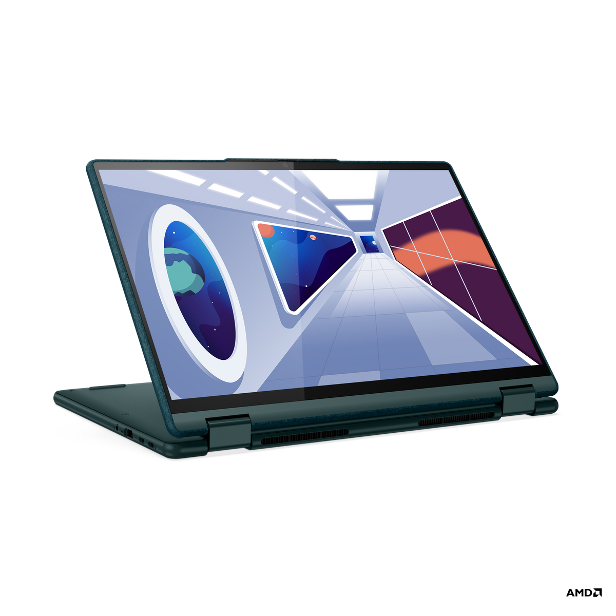 Lenovo Yoga 6 13ABR8 ? 13.3" FHD+ Touch 2-in-1 ? AMD Ryzen 5 7530U ? 8GB RAM ? 512GB SSD ? Dark Teal