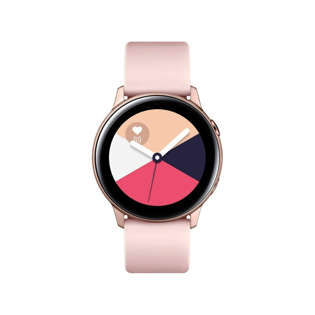 Samsung Galaxy Watch Active 40mm Aluminum Rose Gold Smartwatch SM-R500NZDAXAR