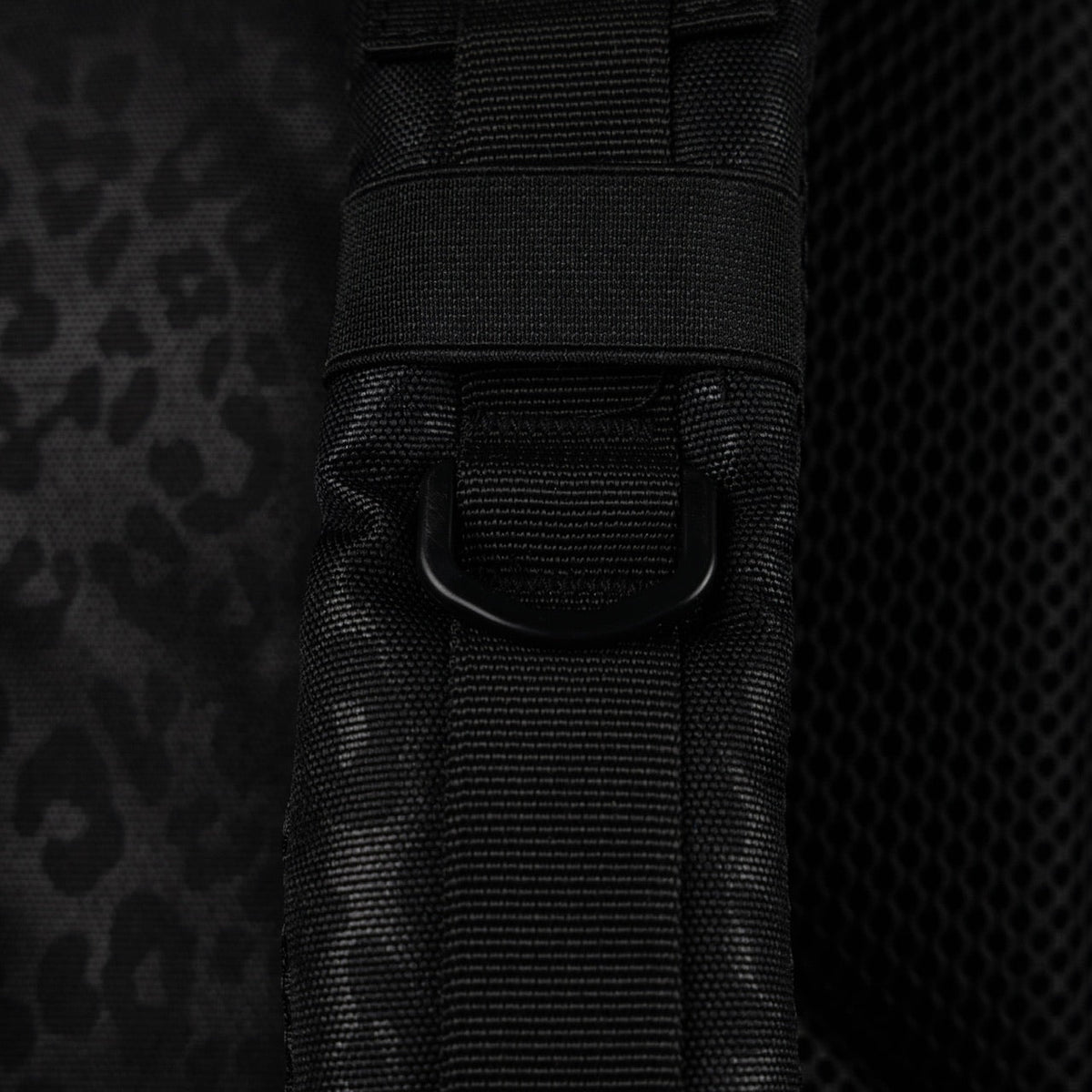 45L Backpack Black Leopard