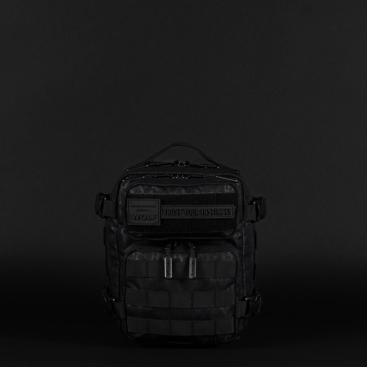 9L Backpack Mini Black Leopard
