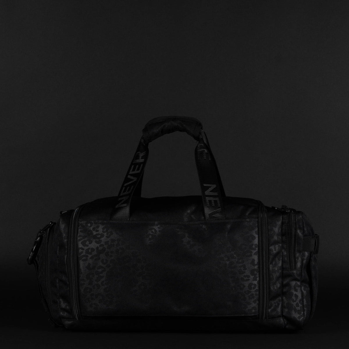 30L Perfect Duffle Bag Black Leopard