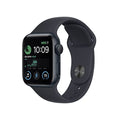 Apple Watch SE (2nd Gen) (GPS, 40mm) - Midnight Aluminum Case with Midnight Sport Band, S/M - MNT73LL/A