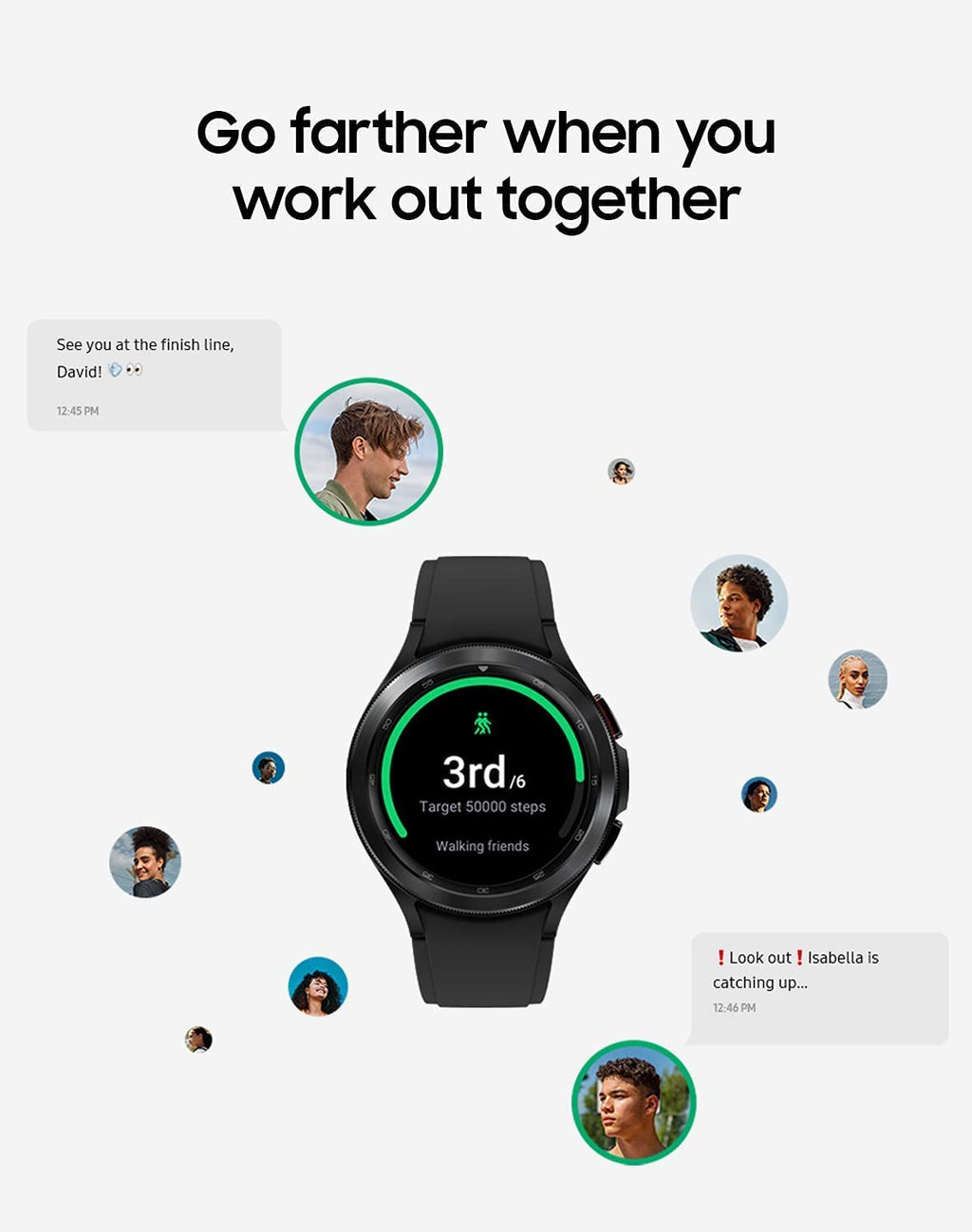 Samsung Galaxy Watch4 Classic - Stainless Steel 42mm BT - Black - SM-R880NZKAXAA