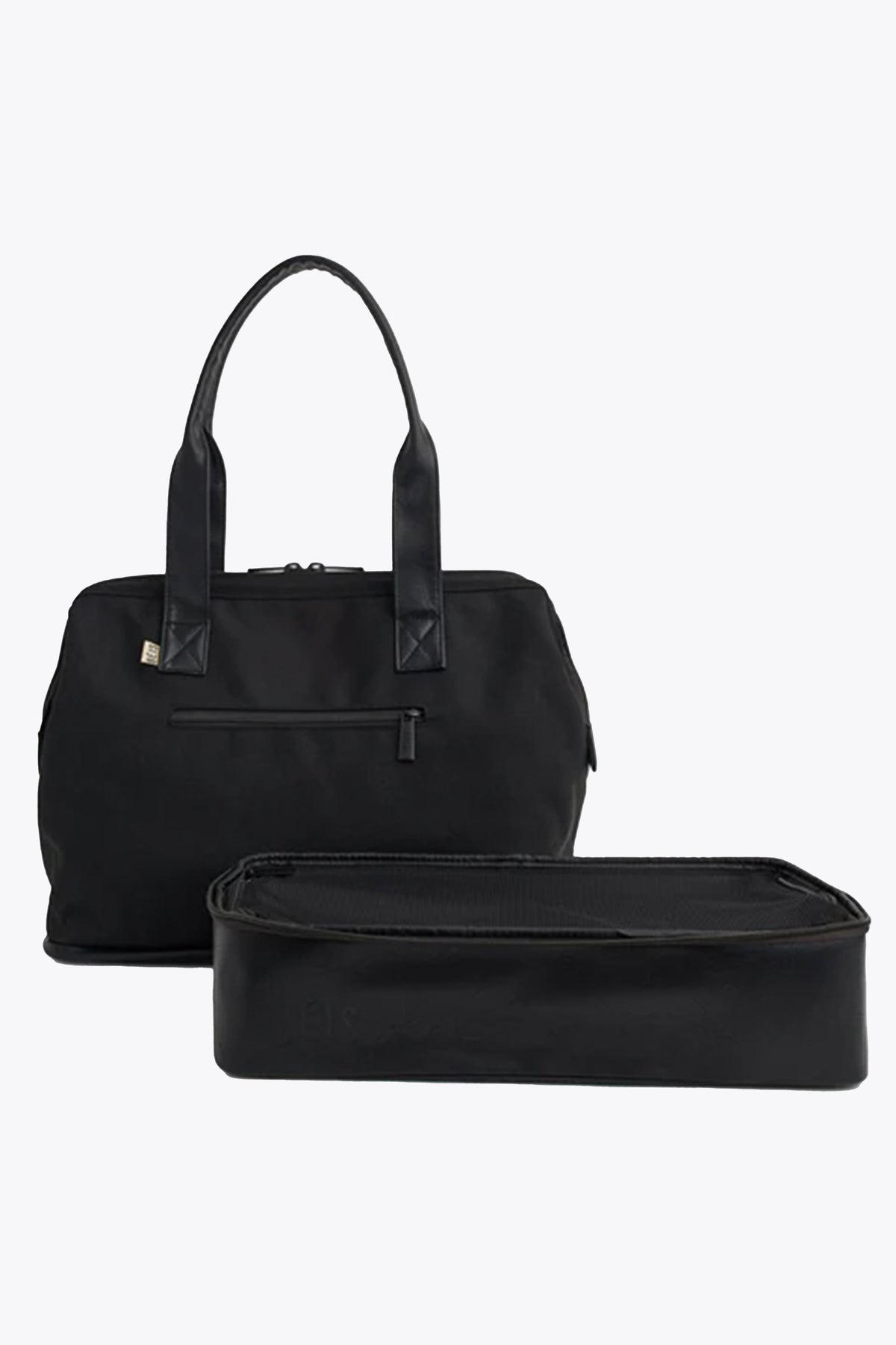 The Convertible Mini Weekender in Black
