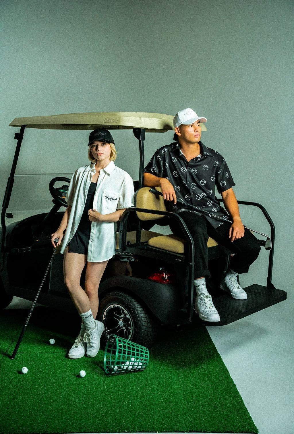 Arctic White Country Club Button Up (SALE)